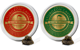 125g Franz. Osietra Imperial d´Aquitaine und 125g Ital. Imperial Baerii Kaviar Gratis dazu: 100g Alaska Keta Lachskaviar